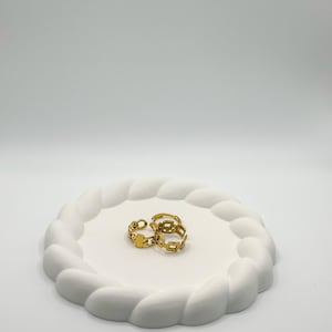 decorative tray | handmade | round empty pocket
