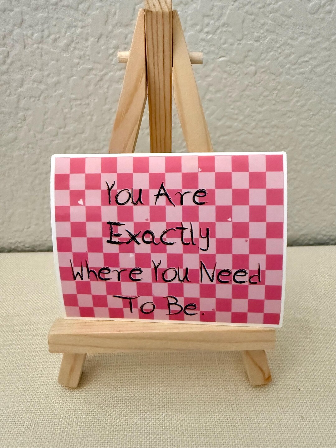 You Are Exactly Where You Need to Be - Sticker - 3.13x2.46 Inch - Etsy