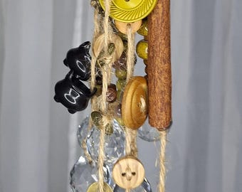 rustic jute suncatcher
