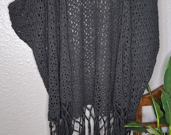 black shawl || one size