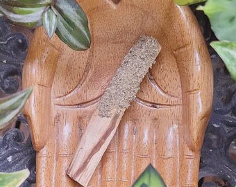 sage: cleanse & purify || hand-dipped palo santo stick
