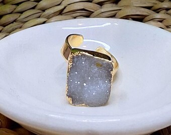 druzy ring