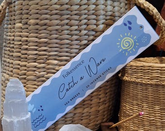 Folkessence Catch A Wave: Sea Breeze incense sticks