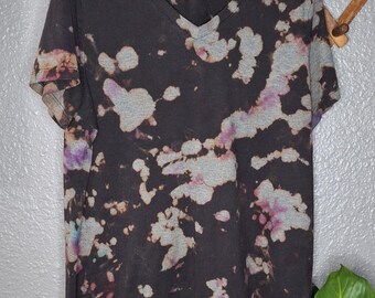 tie-dyed Time and Tru vneck || xlrg