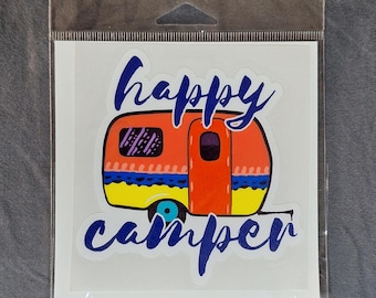 Happy Camper sticker
