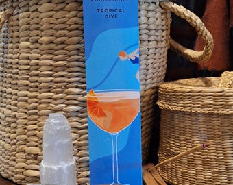 Folkessence Tropical Dive: Orange Zest-tini incense sticks