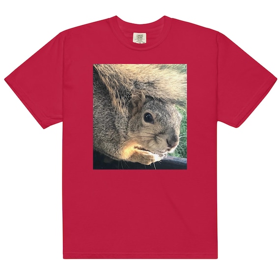 PUSHY 'Huddled"-Unisex garment-dyed heavyweight t-shirt