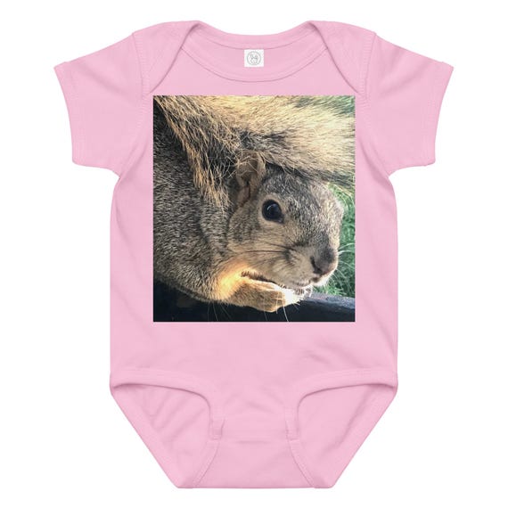 PUSHY "Huddled"--Baby jersey bodysuit