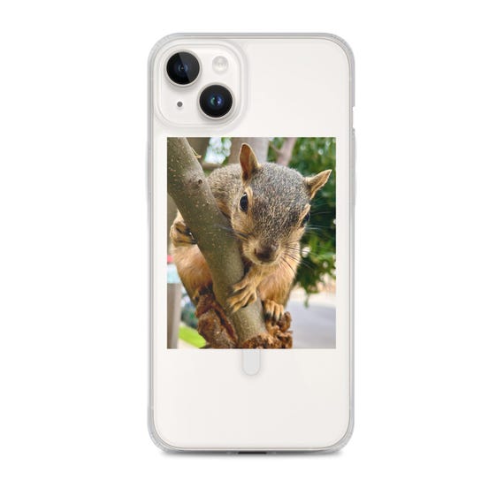 ROSA "Looking at You"--MagSafe® Clear Squirrel  iPhone® Case