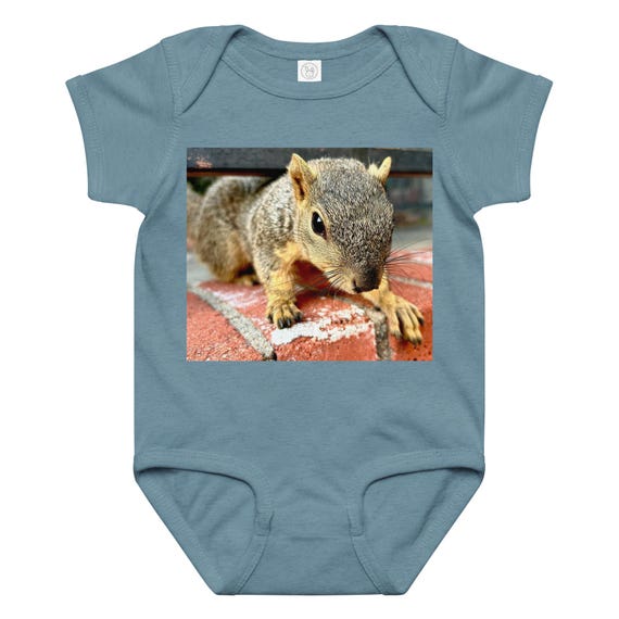 SCRAPPY "On the Bricks"--Baby jersey bodysuit