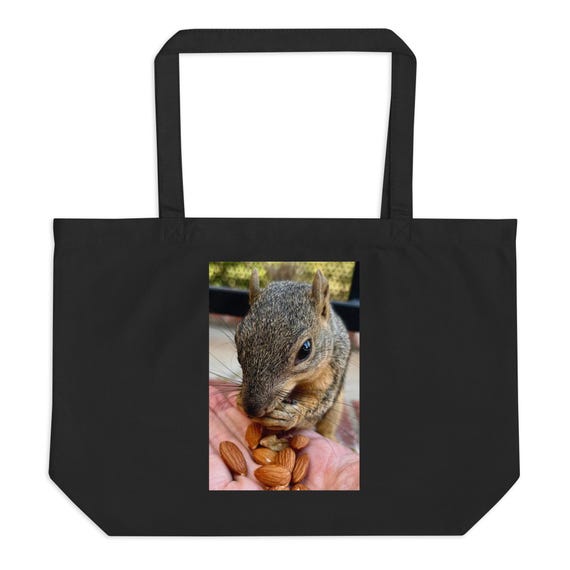 BRIGHT EYES "Bonanza!"--Large organic tote bag