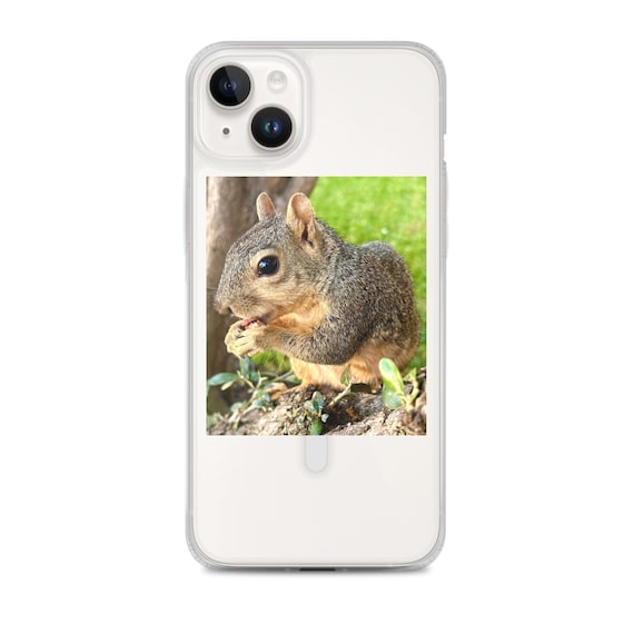 ROSA "A Safe Place"---MagSafe® Clear Squirrel iPhone® Case