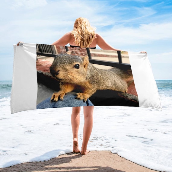 SID "Playful"--Beach Towel