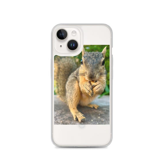 ROSA "Best Foot Forward"--MagSafe® Clear Squirrel iPhone® Case