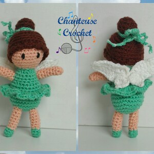 CUSTOM Amigurumi Baby Doll Hand Crocheted Fairy Girl