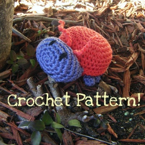 Amigurumi Toy Bug PDF Crochet Pattern INSTANT DOWNLOAD &quot;The Blissful Beetle&quot;
