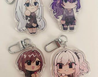 Nightcord at 25:00 - Project Sekai Keychains/Charms