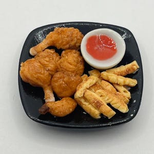 Fried Chicken and French fries plate