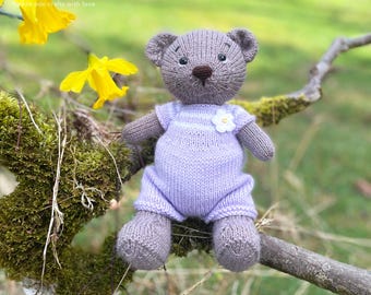 Handmade Knitted Teddy Bear