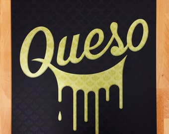 Queso poster