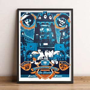 Grandmaster Flash & Biz Markie gigposter Austin, Texas