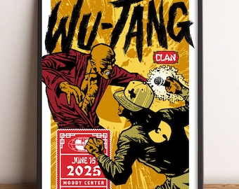 Wu-tang Clan / Wu-tang Clan Poster - Hip Hop Wall Art - Etsy