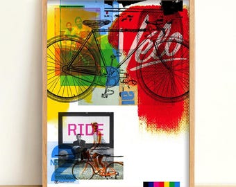 A Ride With Rauschenberg art print Artcrank Austin