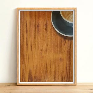 Coffee Counter screenprinted coffee art print
