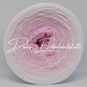 Bobbel Farbverlaufsgarn Rosa "Rosa Träumchen" / 3-fädig oder 4-fädig / Wunschlänge / Häkelgarn & Strickgarn / Wolle zum Häkeln / Nr. 216
