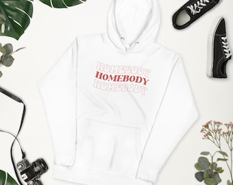 Felpa con cappuccio retrò da casalingo, felpa divertente da introverso, pullover antisociale, abbigliamento sarcastico e antisociale, non mi piace che la gente sudi