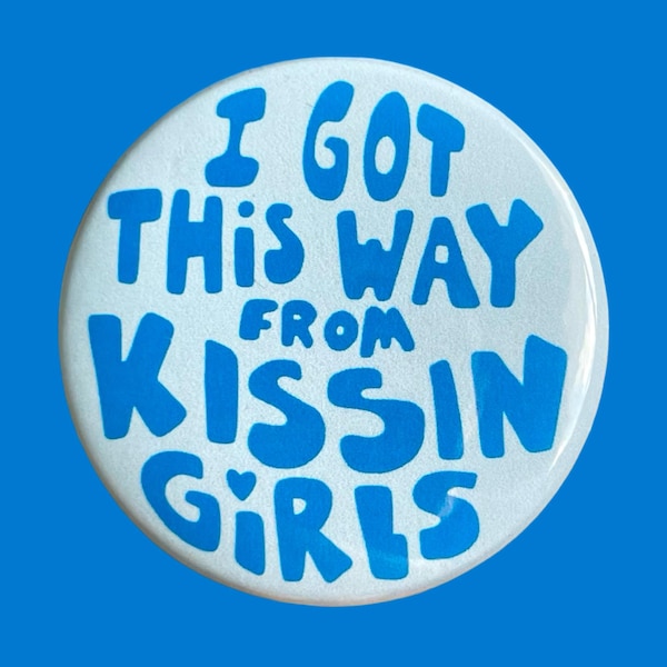 Kissin Girls Repro Pride Pin