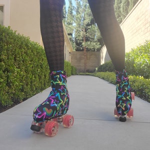 Rave Review Roller Skate Boot Covers/Huggies