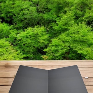 Soporte para libros moderno impreso en 3D: accesorio de escritorio minimalista, soporte de lectura portátil, expositor de libros de cocina estilo X.