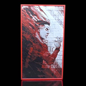 Ronaldo and Messi Wall Art—Unique Football & Soccer Fan Decor—Sports Gift for Gamers and Collectors.