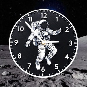 Zero Gravity Timepiece – Astronaut Clock for Space Lovers & Dreamers.
