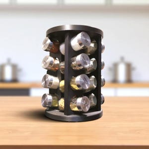 Rotating Spice Rack Organizer - Kitchen Carousel