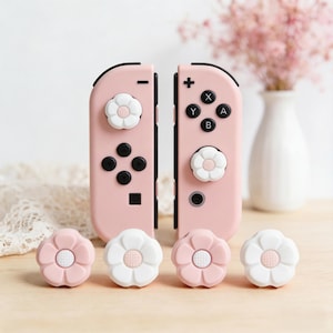 Flower Thunb Grip Caps for Nintendo Switch2 Joy-Con- 4PCS