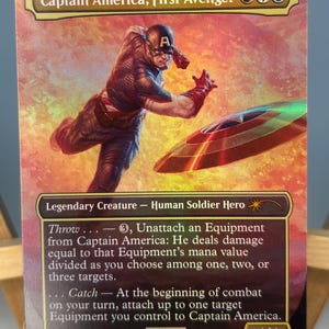 Capitan America, Primo Vendicatore - Carta Proxy