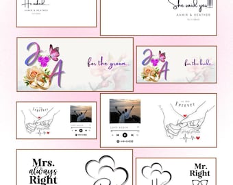 Bewerkbare sjabloon mok voor stel canva | Ontwerp voor hem en haar (digitale download)