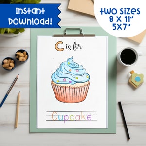 Alphabet coloring pages | Coloring and Tracing Book for Ages 2-4 | ABC Coloring Book