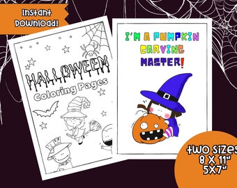 21 Pages Cute Halloween coloring pages for kids, Affirmation Colouring Pages,halloween affirmation coloring pages, Haloween parties.