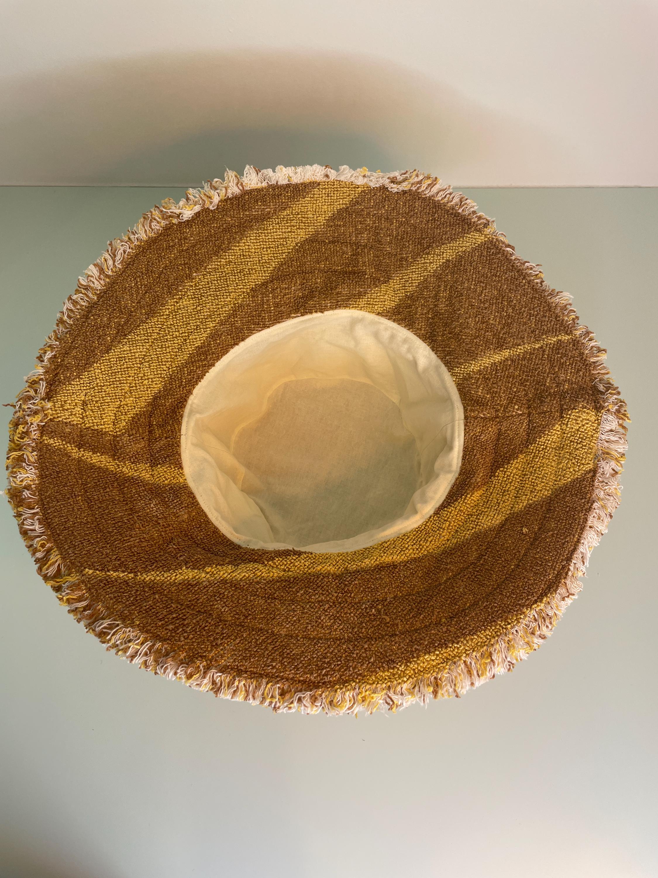 Handmade Upcycled Terry Cloth Bucket Hat | Cotton Lined Small Sun Hat Terry Cloth Towel Bucket Hat - Etsy Canada main image 4