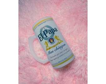 Taza Modelo, vaso de cerveza, regalo para el Día del Padre