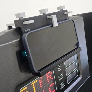 Laufband-Handyhalter/Ergänzungsfahrrad (Bildschirmbefestigung) - KEINE Vibration oder Bewegung - Fitness