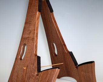 Soporte de guitarra de madera de nogal, Slay-Frame, modelo SF-1W