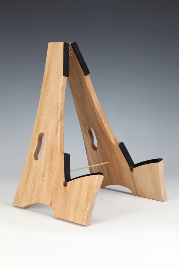Slay Frame Wooden Guitar Stand In Qs American Sycamore Wood Etsy Slay Frame Wooden Guitar Stand In Qs American Sycamore Wood Etsy
