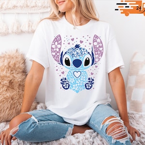 Stitch Shirt, Stitch Tank Top, Stitch Party Shirt, Disney Kids Shirt, Disneyland Shirt, Disney World Shirt, Custom Stitch Lilo Cartoon Shirt