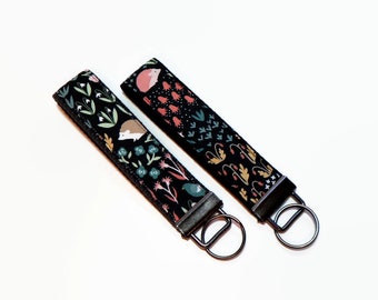 Hedgehog Fabric Keychain Wristlet – Cute Critters Key Fob