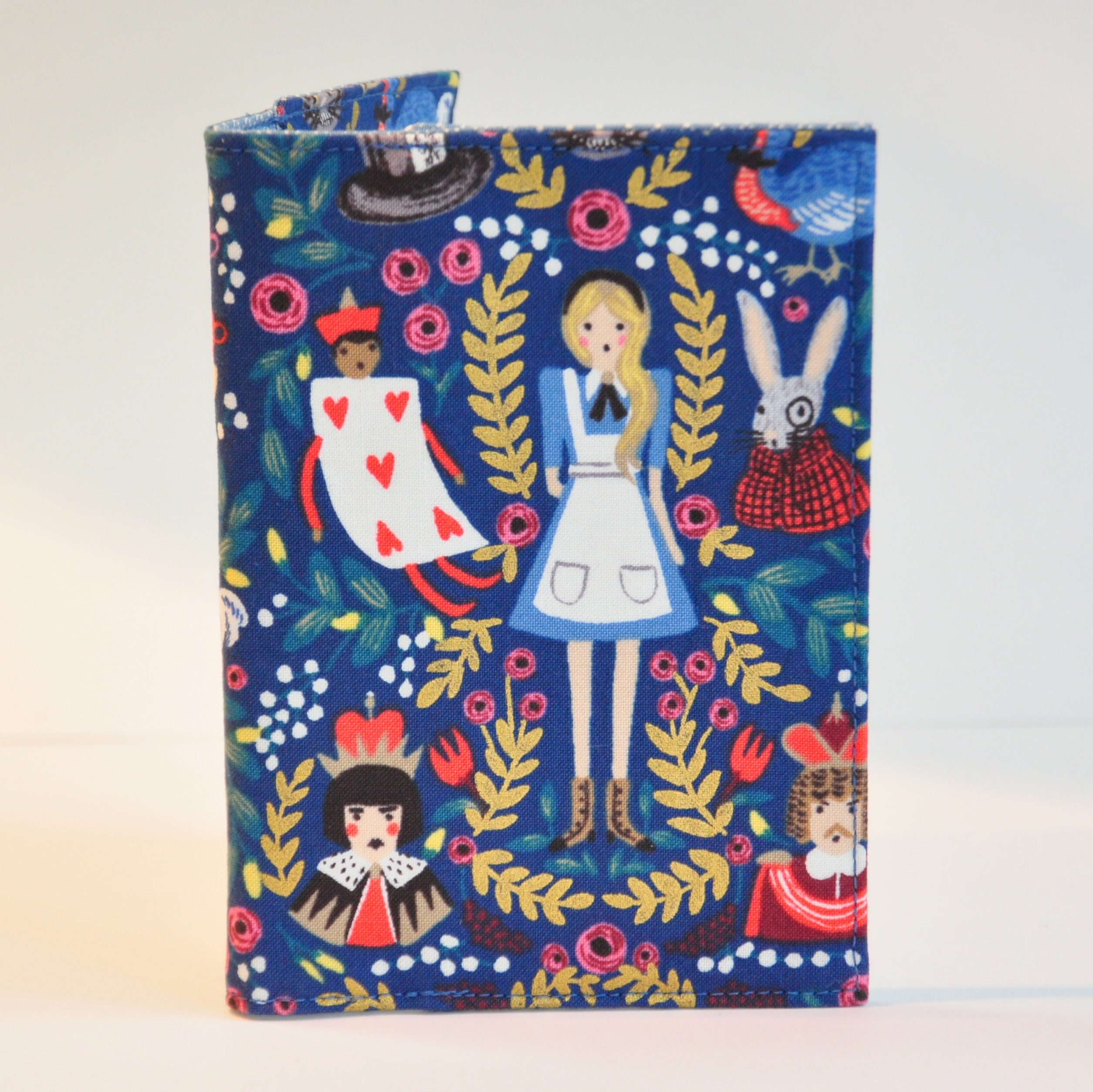 Alice in Wonderland Passport Holder Passport Cover Sleeve Case Etsy
