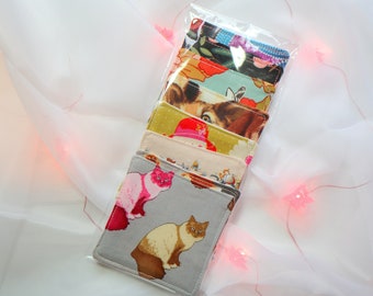 Reusable Makeup Removal Pads: Soft Cotton Flannel Set of 7